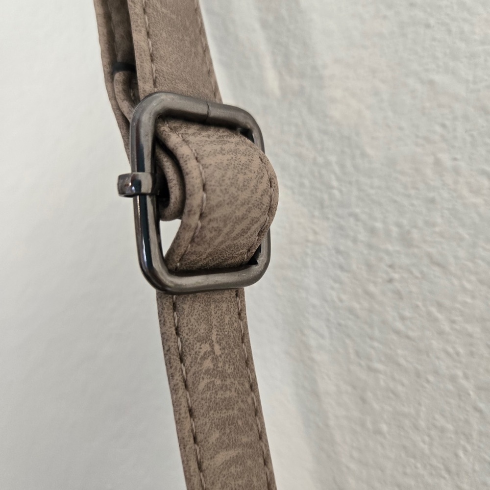 Sam & Hadley Tan Studded Crossbody Bag | Faux Leather | Boho Chic - Picture 11 of 15